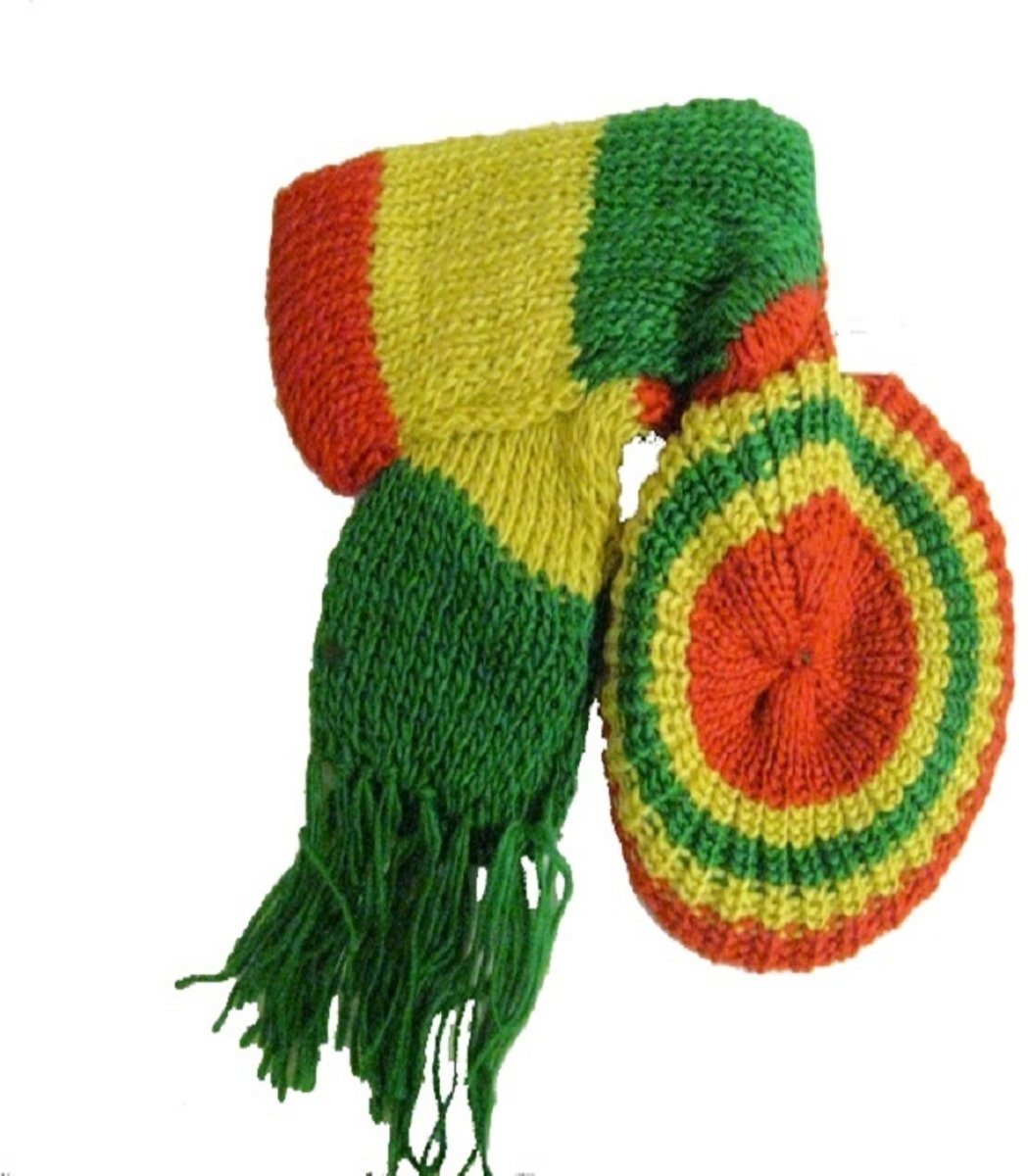 Rubies Reggae Muts En Sjaal Unisex