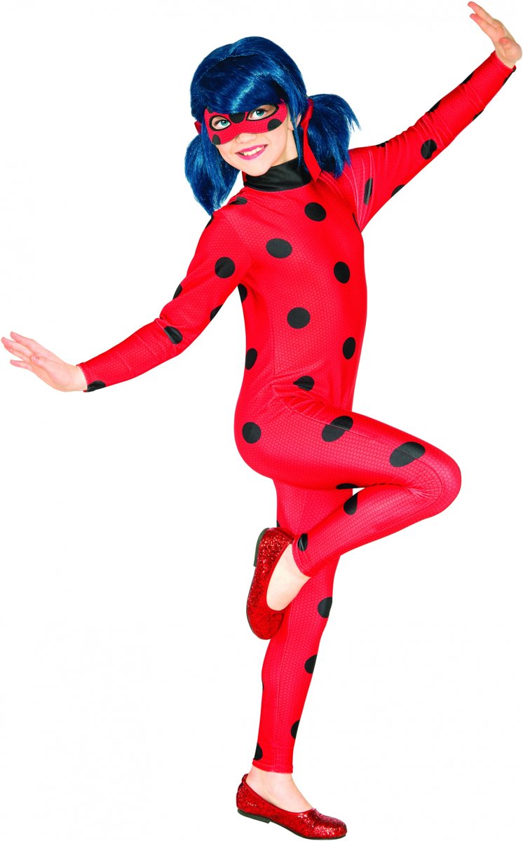   Verkleedpak Miraculous Ladybug Meisjes Rood Maat S