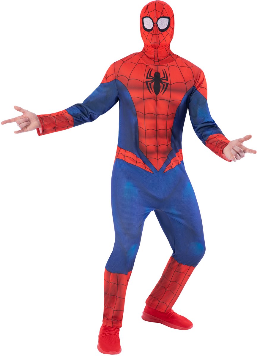 Spider-Man Volwassenenkostuum -   - Maat L