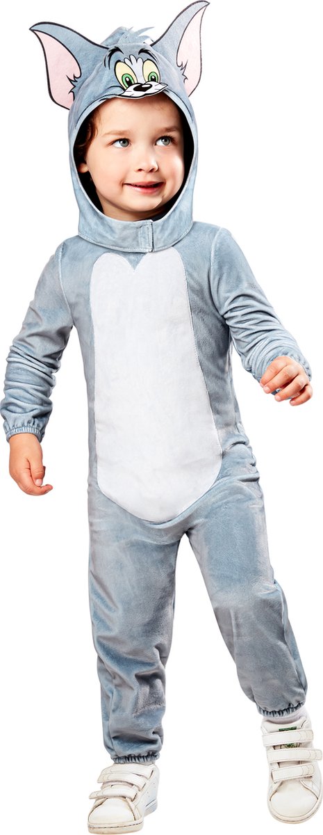 Verkleedpak Poes Tom van Tom and Jerry Maat 98-104