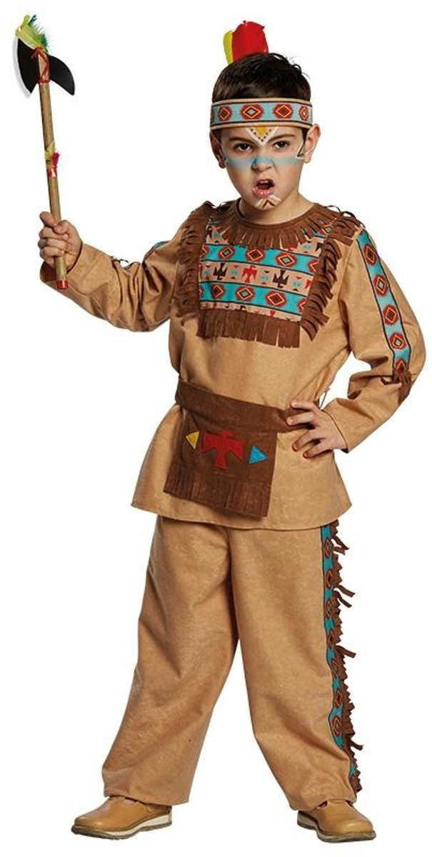 Verkleedpakje Indiaan voor kind Maat 116