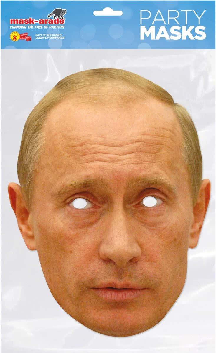 Vladmir Putin Celebrity Face Card Mask