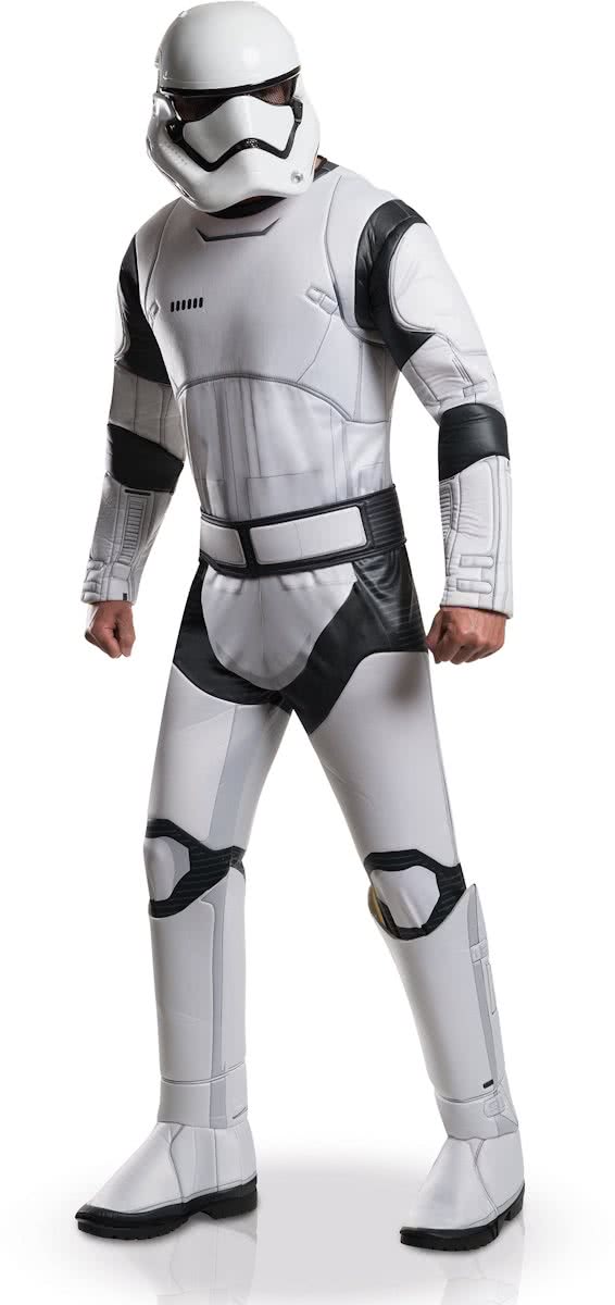 Wit deluxe Stormtrooper™ kostuum voor volwassenen - Star Wars VII™ - Verkleedkleding - XL