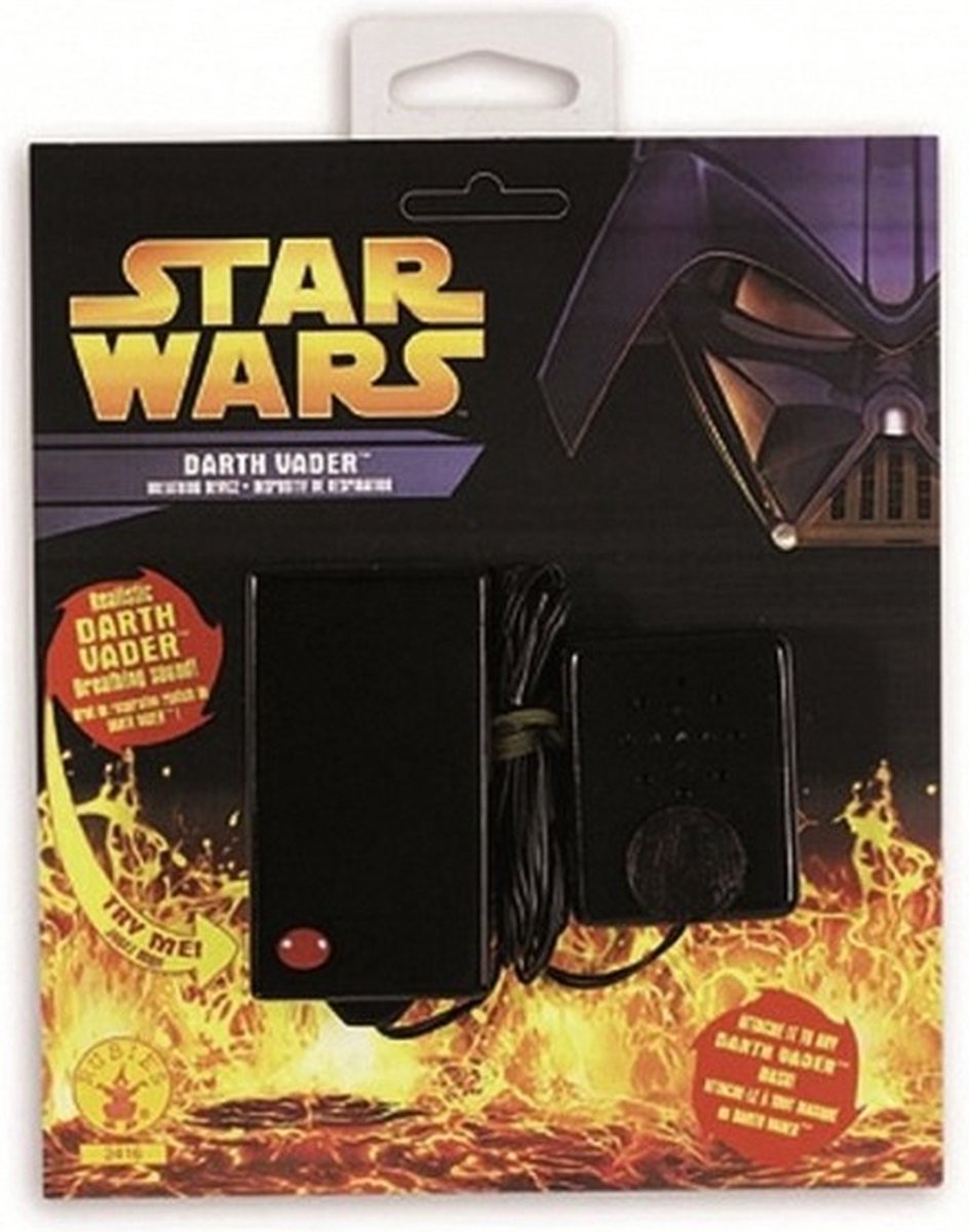 breathing device Darth Vader zwart