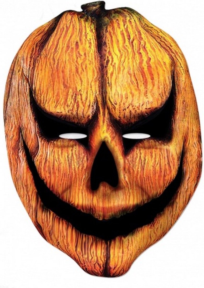 gezichtsmasker Halloween pumpkin