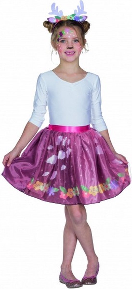 kinderkostuum Deer Tutu bordeaux one size