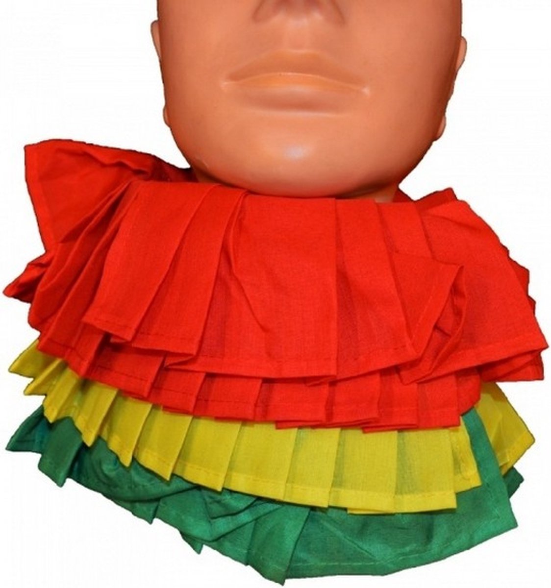 kraag Reggae unisex rood/geel/groen one size