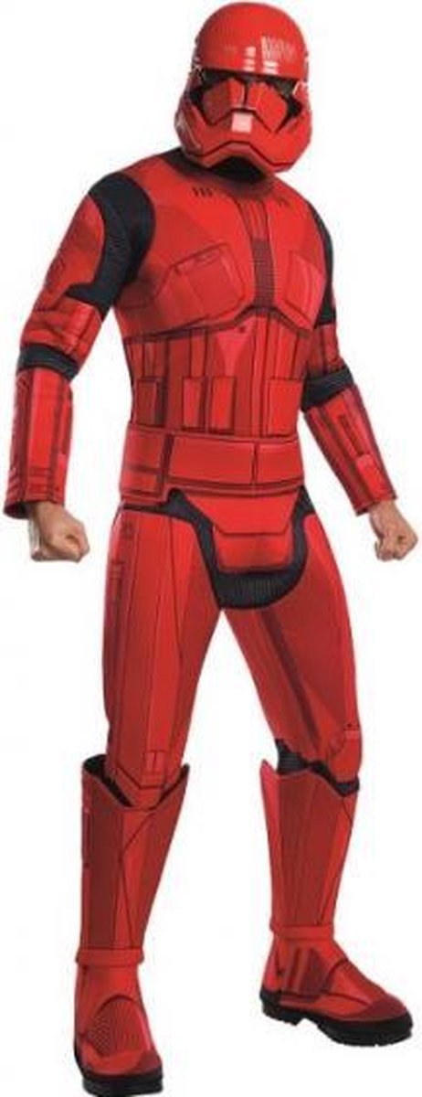 verkleedkleding Sith Trooper deluxe heren rood maat M/L