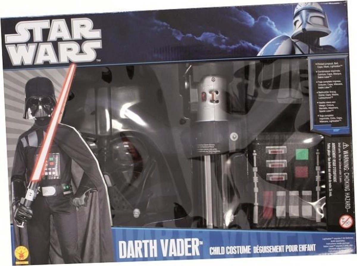 verkleedkostuum Darth Vader junior maat 116