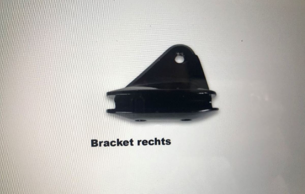 Ruddersafe Bracket - Rechts - Reserveonderdeel Standaard Type