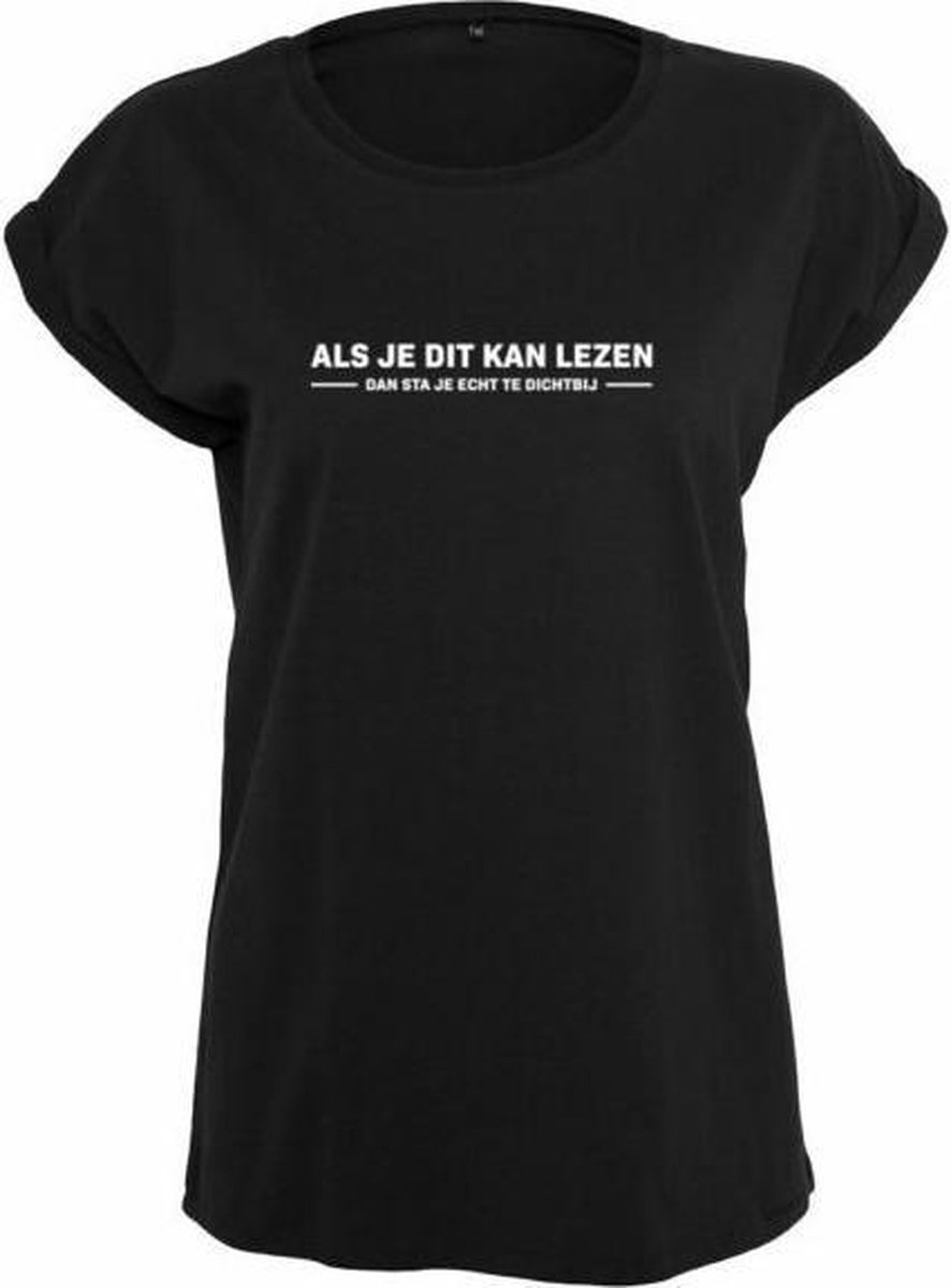 Als je dit kan lezen Rustaagh dames t-shirt maat M