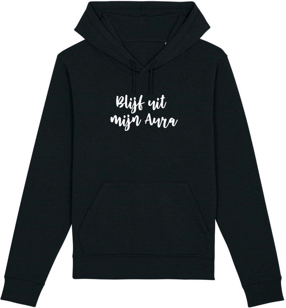 Blijf uit mijn aura Rustaagh unisex hoodie maat 4XL