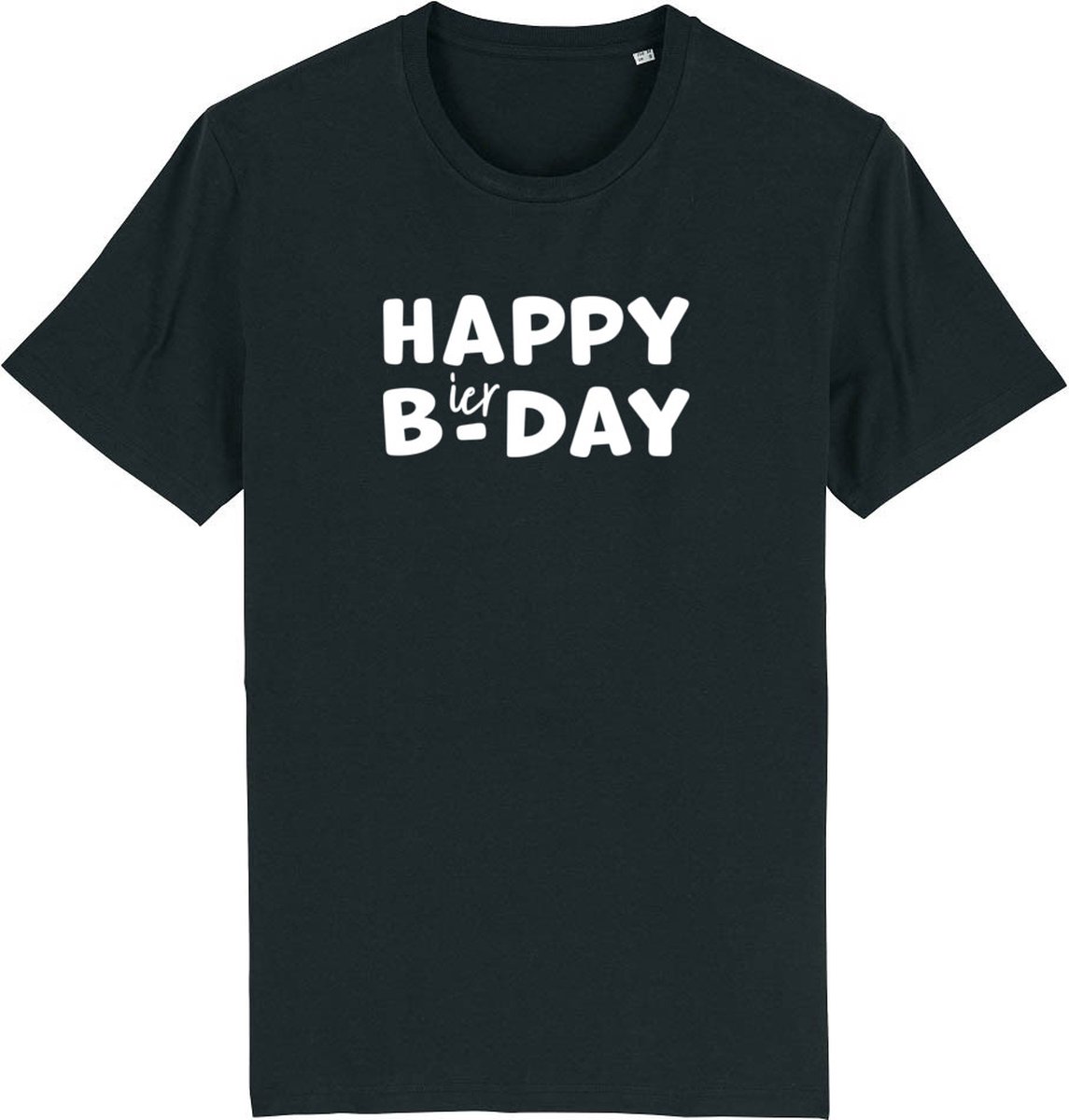 Happy bierday Rustaagh heren t-shirt maat XXL