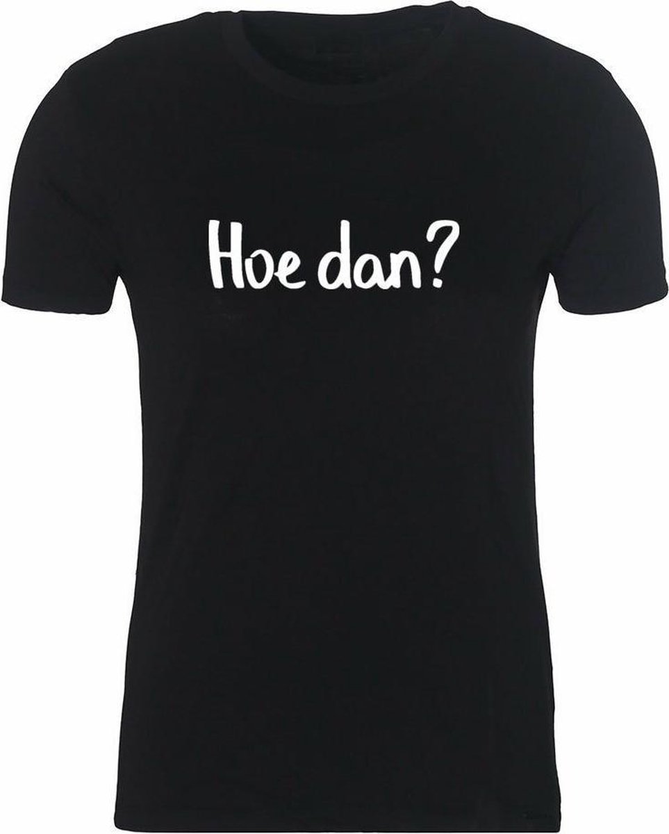 Hoe dan? Rustaagh unisex kinder t-shirt maat 122-128