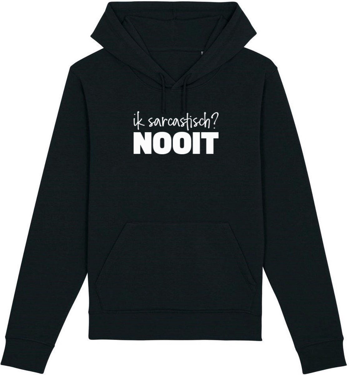 Ik sarcastisch? nooit Rustaagh unisex hoodie maat 6XL