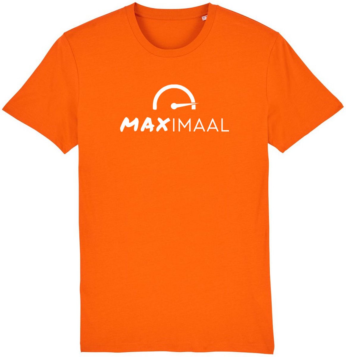 MAXimaal Rustaagh unisex t-shirt maat 3XL - formule 1 - F1 shirts  – oranje shirt – max verstappen shirt – formule 1 shirt