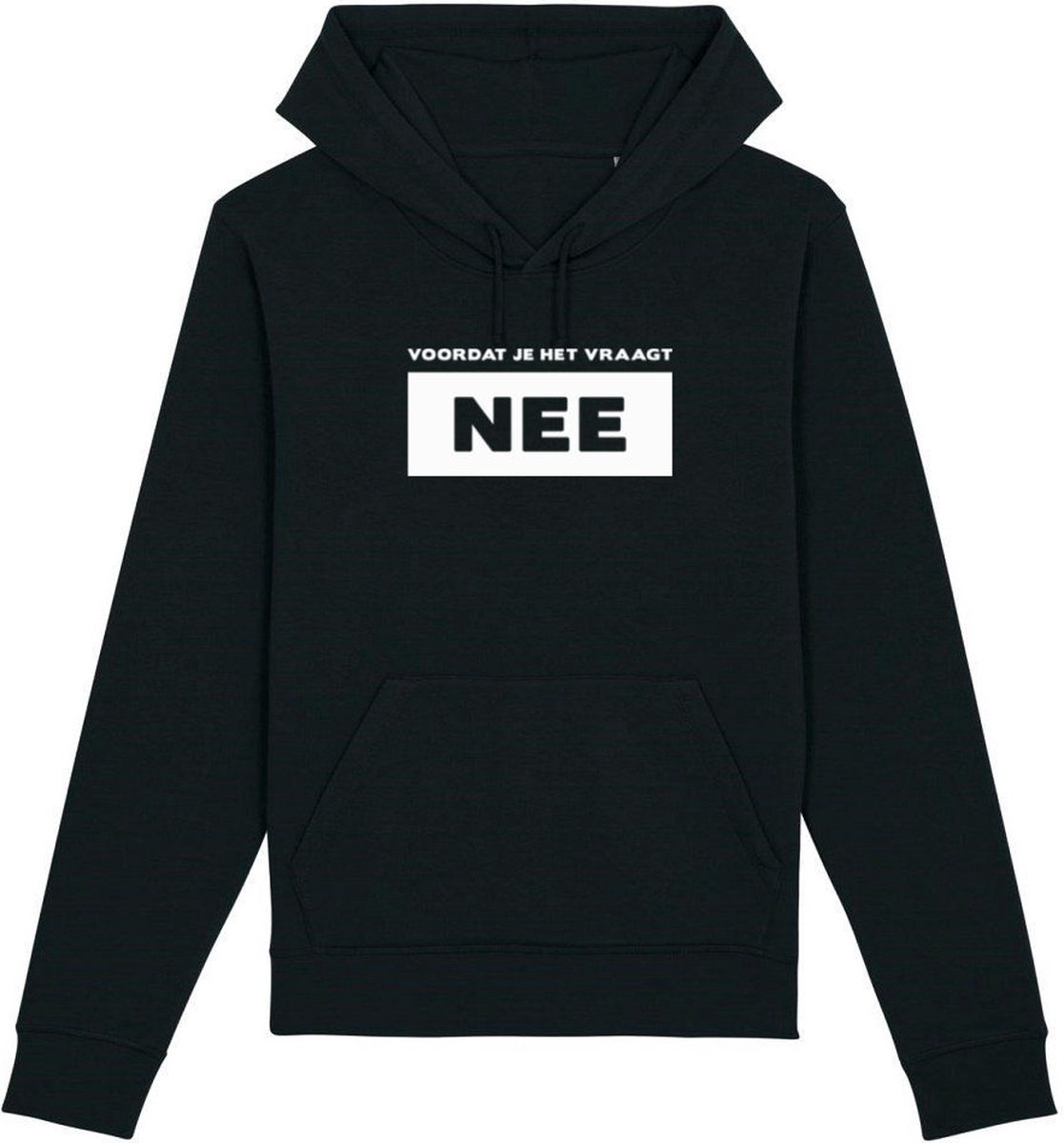 Voordat je het vraagt nee Rustaagh unisex hoodie maat XL