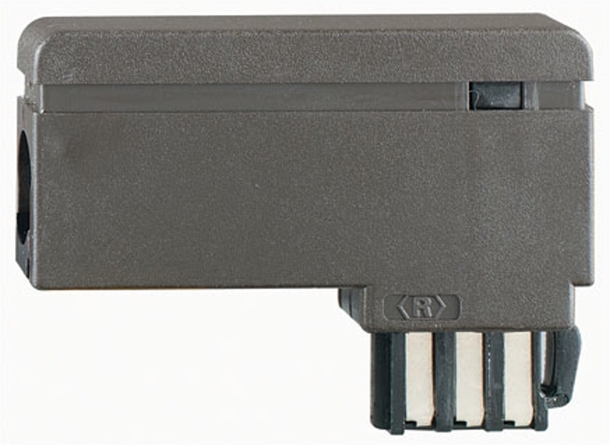 Rutenbeck TS F Zwart kabel-connector