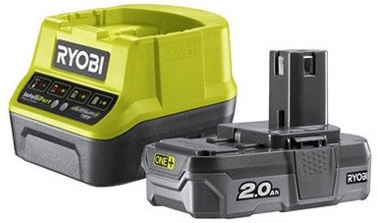 Ryobi RC18120-120 Accu One+ 18 Volt 2.0 Ah Li-ion + Oplader