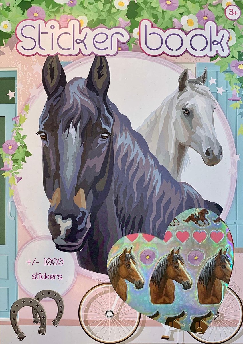 Stickerboek Paarden - 1000 stickers