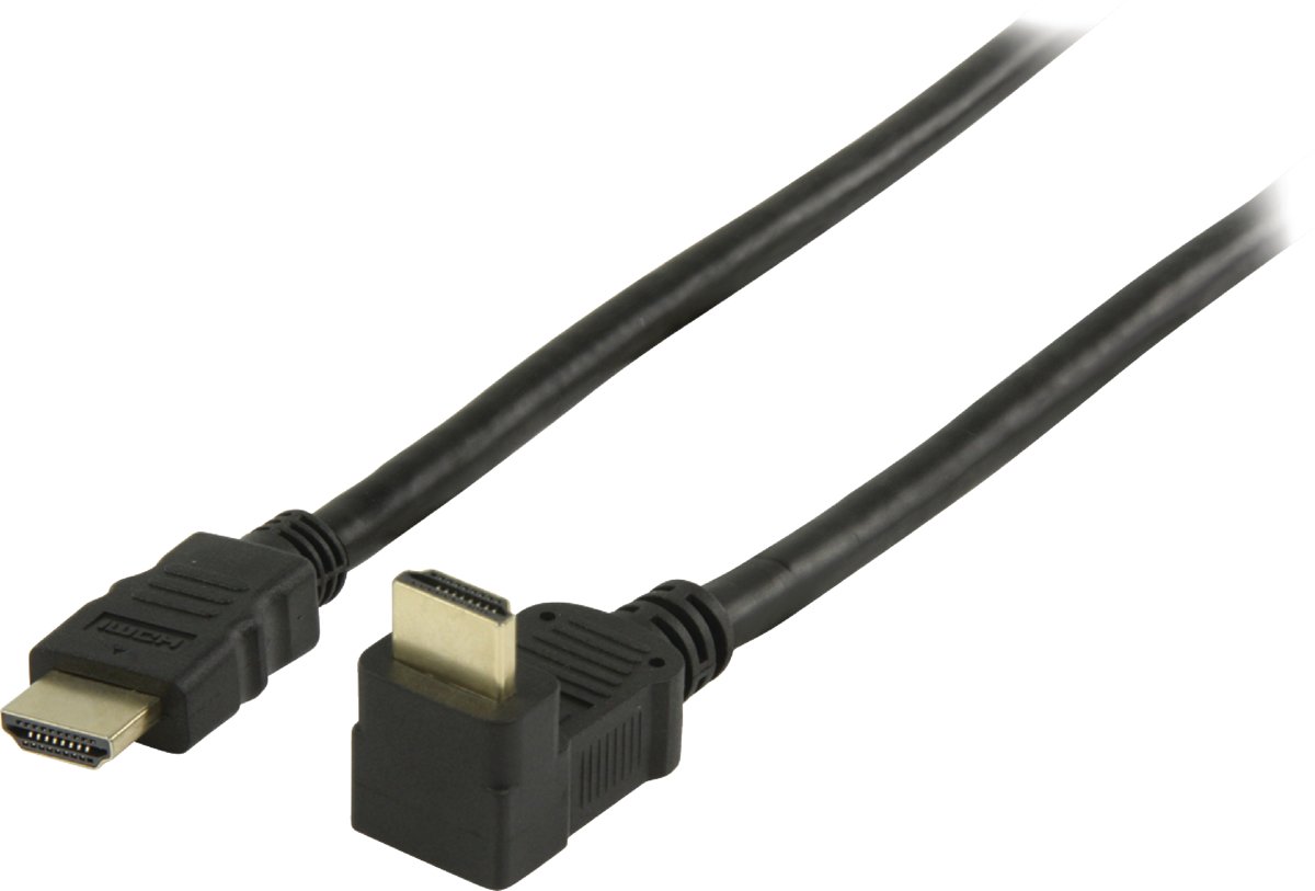 S-Impuls HDMI kabel - 90° haaks naar beneden - 3 meter