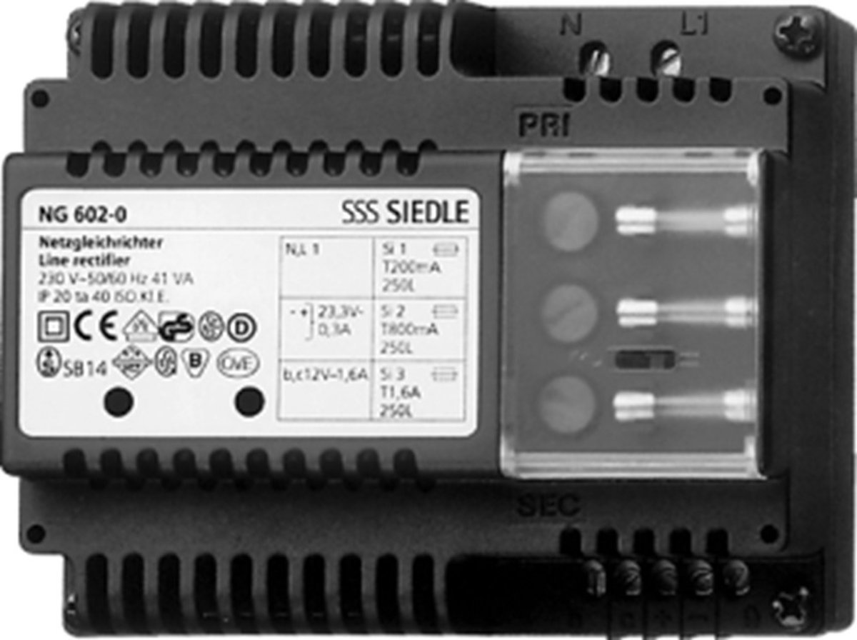 Siedle voedingseenheid ng602-01