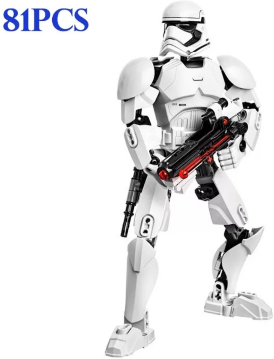 Bouw nu je eigen film Star Wars Rogue Storm Trooper 81 delen Speelgoed voor Kinderen en Volwassenen