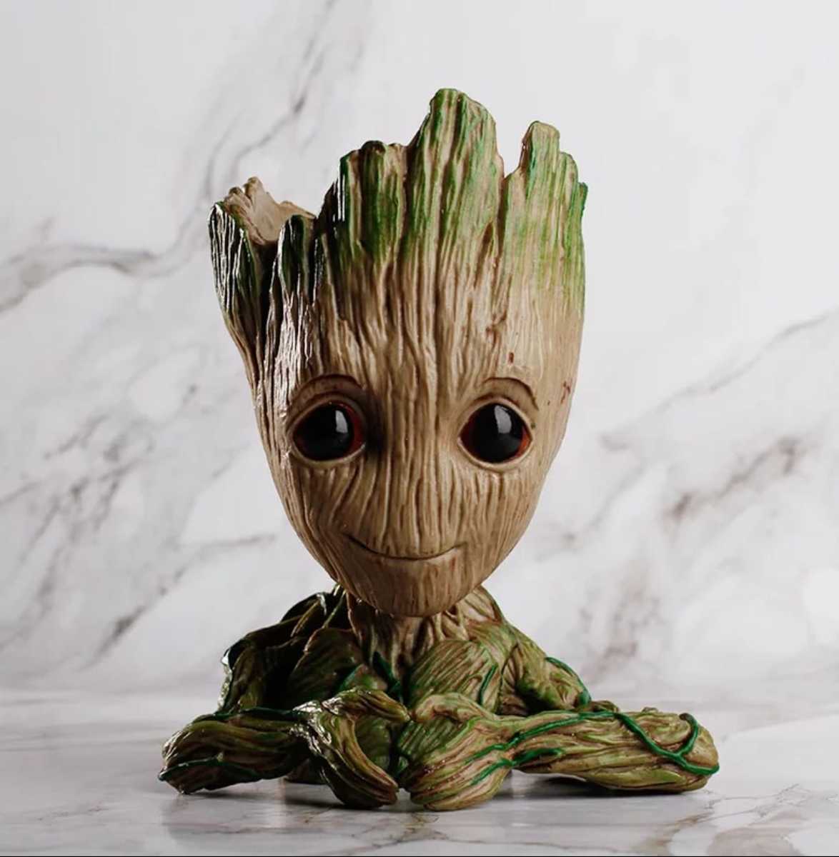 Guardians Of The Galaxy Film Love Beeld Baby Groot figuur hoofd als bloempot, pennenhouder