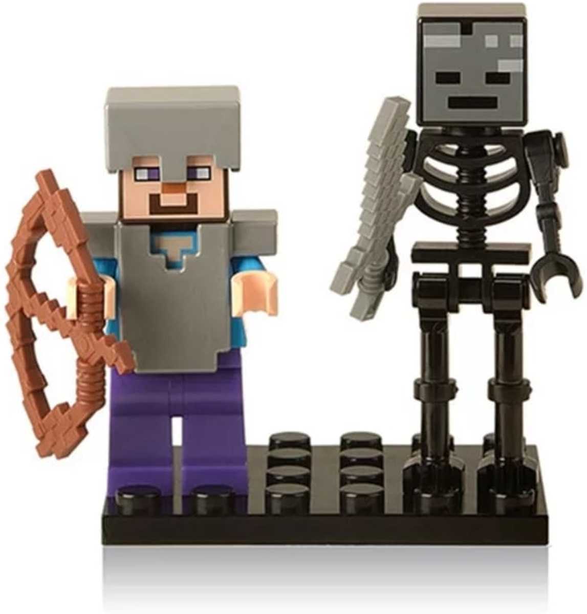 Minecraft Figuur Bouw Setje Pixel -lego clone-