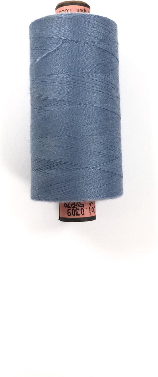 Jeans Blauw Naaigaren, 1000 meter sterk kwaliteit nr 0309