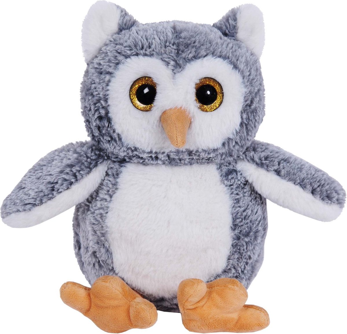 Pluche speelgoed knuffeldier Uil van 24 cm - Dieren Uilen knuffels - Cadeau voor kinderen