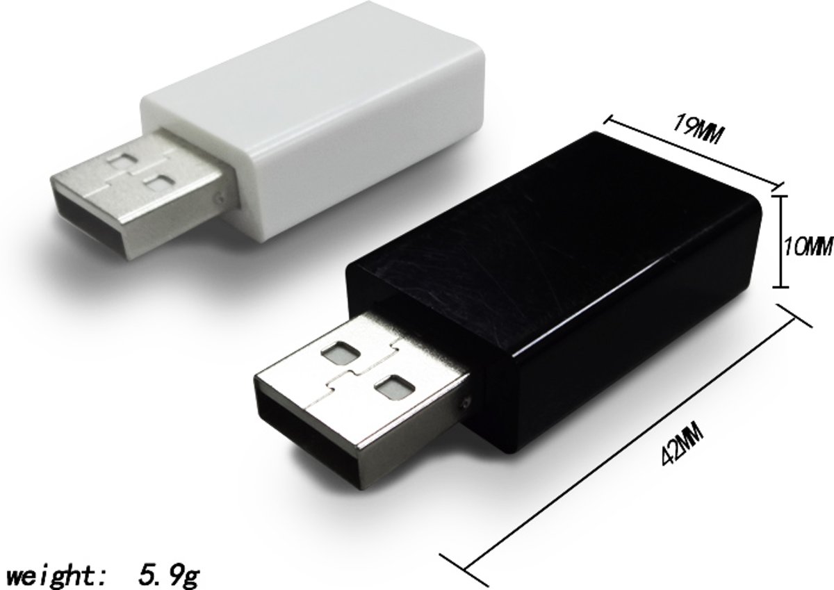 USB Data blocker set 3 stuks