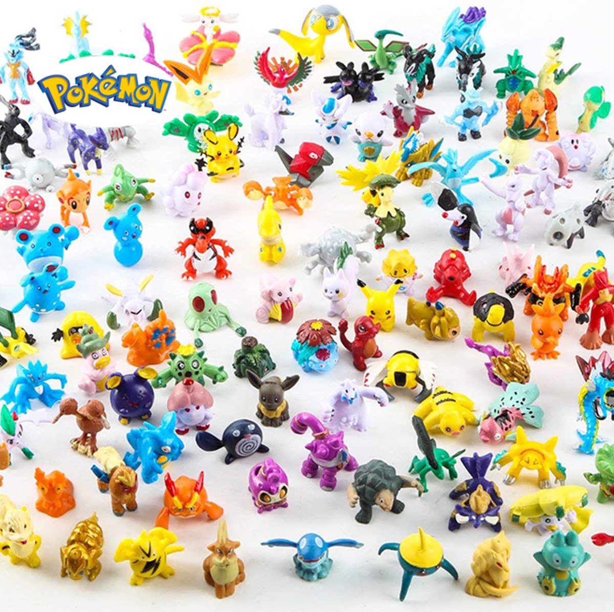 Pokemon speelgoed - 25 poppetjes - 25 figuren - 3CM per stuk - KLEINE SET