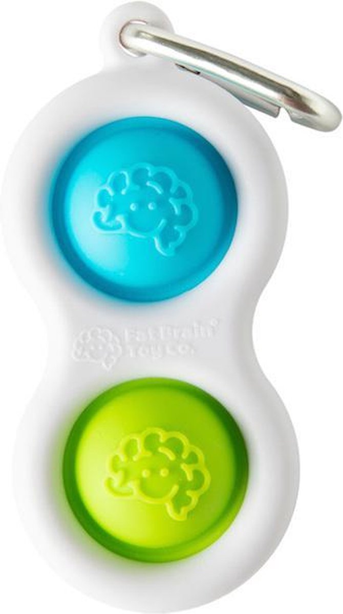 SEOS Shop ® Simpl Dimpl  - Fidget Toy - Verschillende kleuren - Blauw/Groen - Bekend van Tik Tok