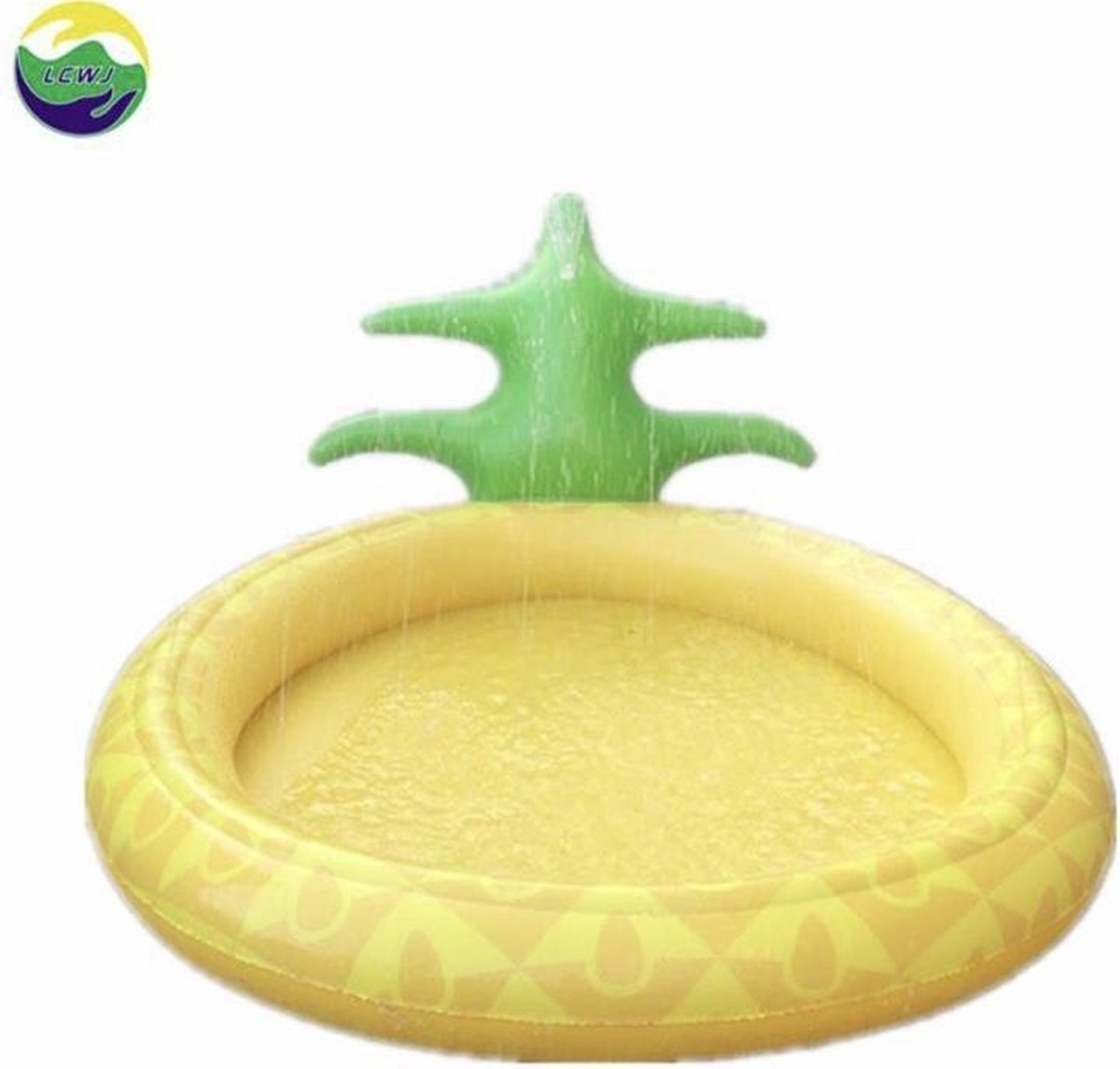 Watermat Ananas - Speelmat - 170 CM - Waterspeelgoed