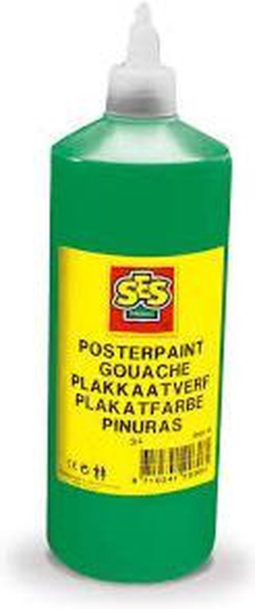 Plakkaatverf, 1 liter, groen