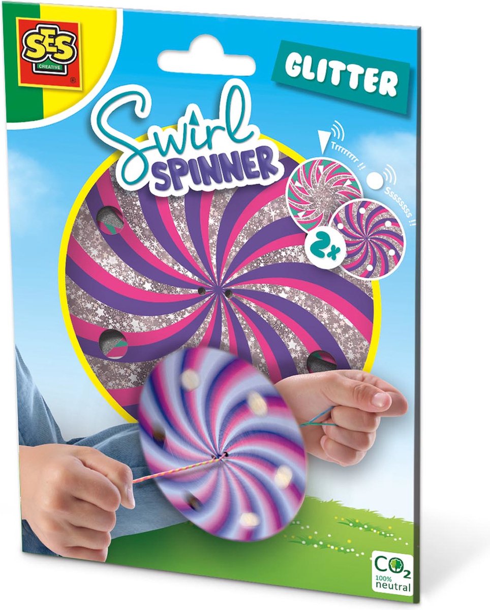 SES - Swirl spinner - Glitter