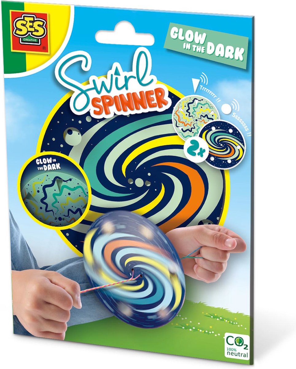   - Swirl spinner - Glow in the dark