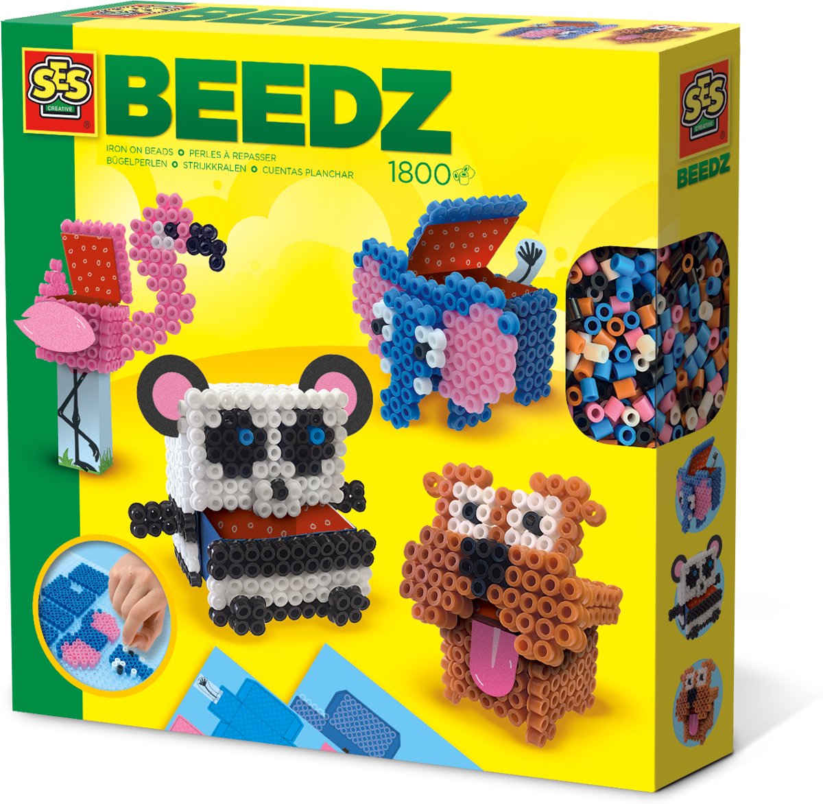 SES Beedz - 3D dieren doosjes