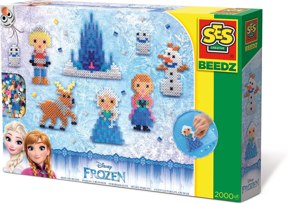 SES Beedz- Strijkkralen Disney Frozen wereld