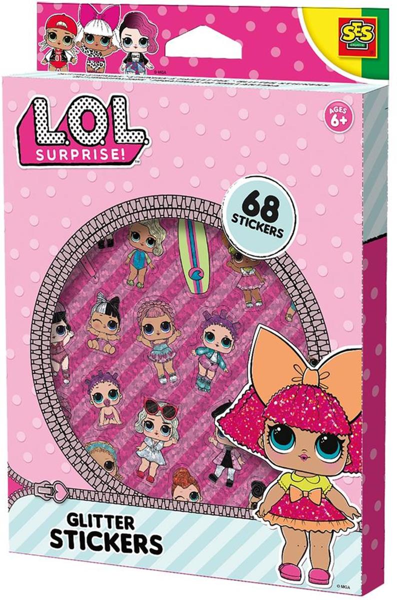   L.O.L. Surprise! Glitter stickers