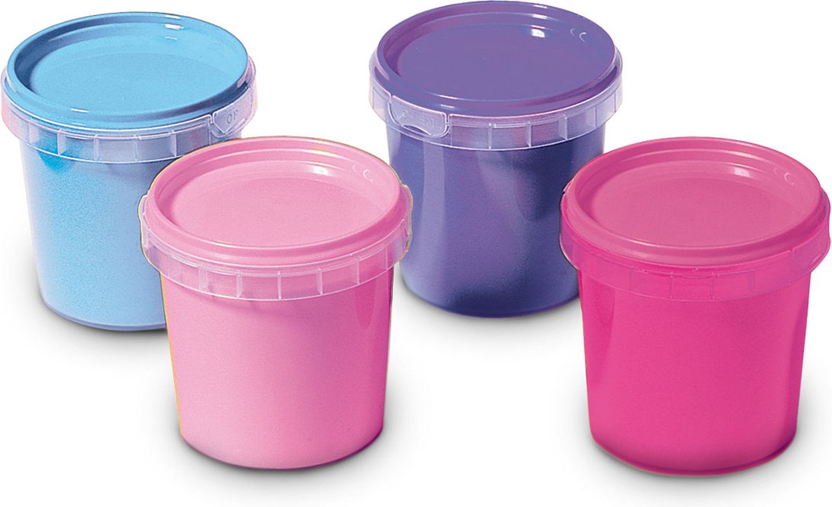 SES Vingerverf girly 4 kleuren x145ml