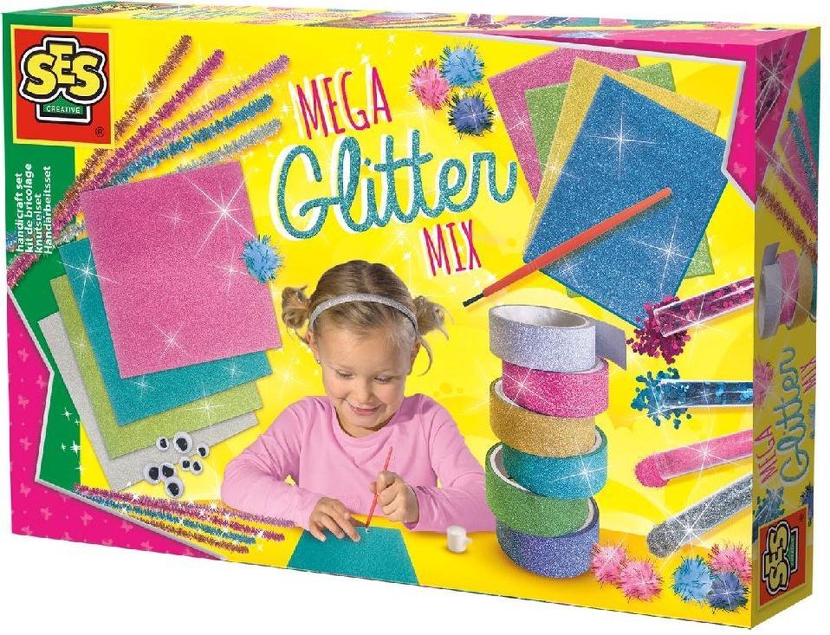 Ses 14109 Glitter Mega Knutselset