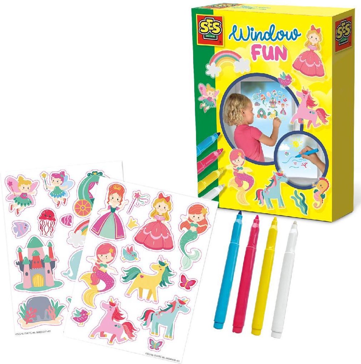 Ses 14272 Window Fun Prinsessen wereld