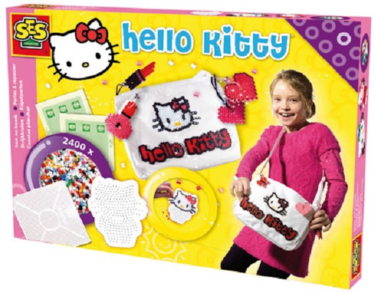 Ses Strijkkralen tas Hello kitty