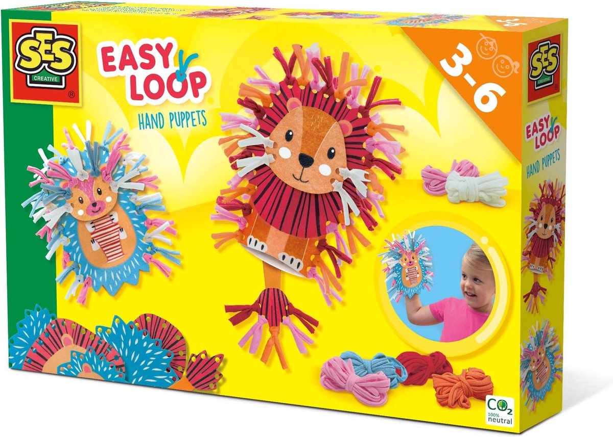 Simpele knoop handpoppen