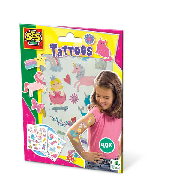 Tattoos voor kinderen - Sprookjes