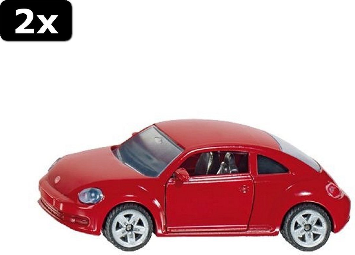 2x Siku 1417 VW Beetle