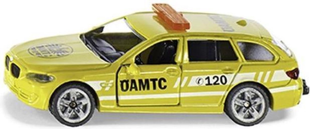 BMW 520i Touring √∂amtc wegenwacht 8,5 cm geel (1459)