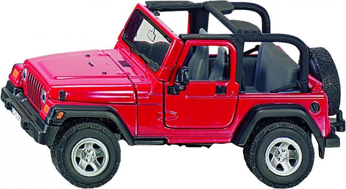 Jeep Wrangler 1:32 rood